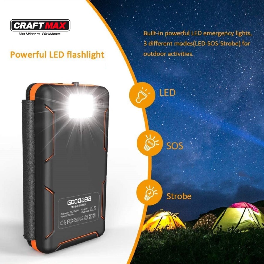 CRAFTMAX-Solar-Powerbank-25.000mAh-Ladegeraet-fuer-Smartphones-4