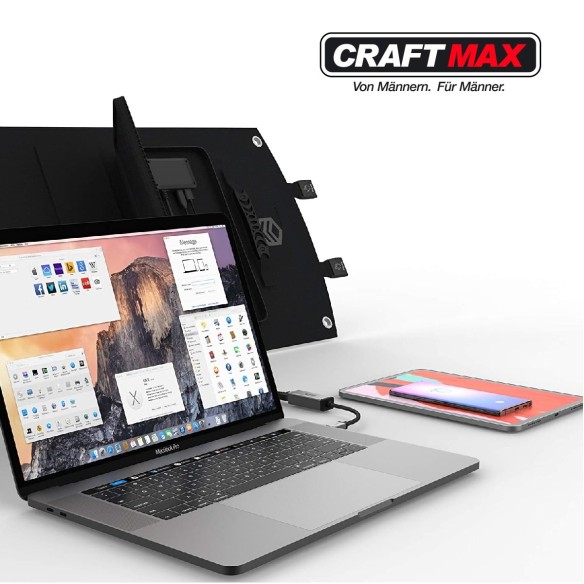 CRAFTMAX-mobiles-faltbares-Solar-Panel-60W-Ladegeraet-fuer-Laptop-Handy-7