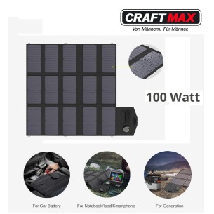 CRAFTMAX-mobiles-faltbares-Solar-Panel-100W-Ladegeraet-fuer-Solargeneratoren-Powerstation-Laptop-Handy-1
