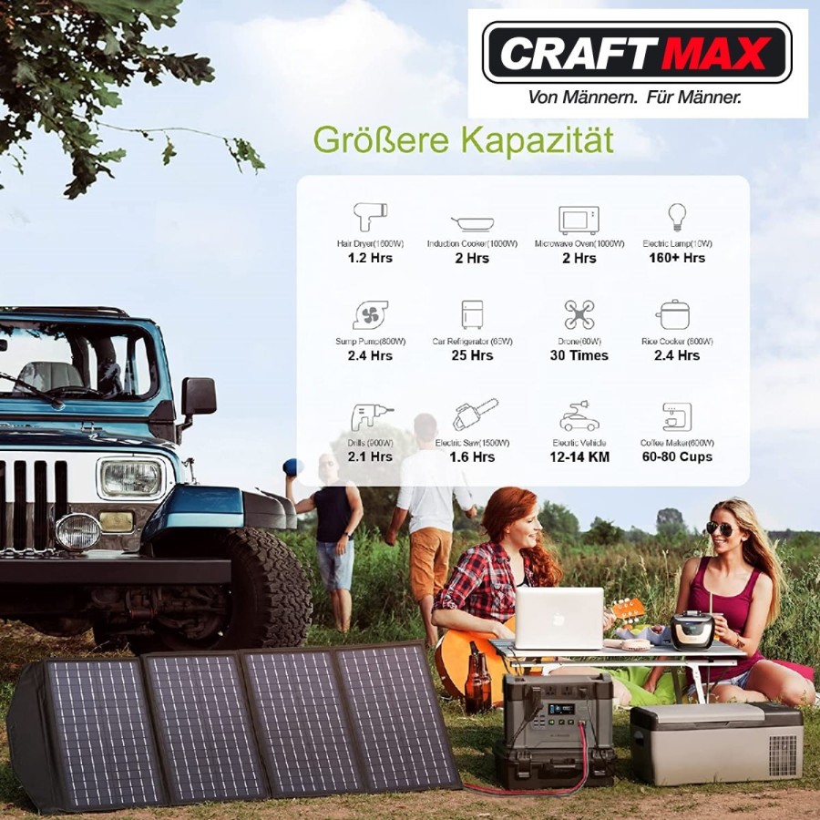 CRAFTMAX-mobile-Powerstation-1500Wh-2000W-AKKU-Solargenerator-230V-Steckdose-4000W-Spitzenwert-2