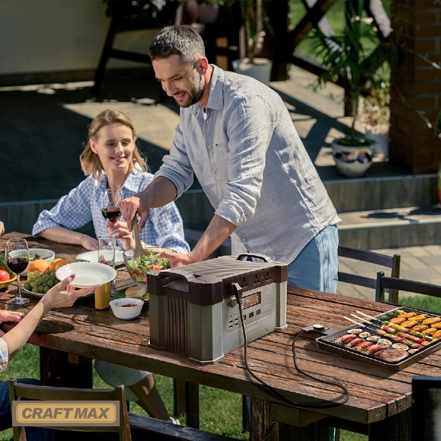 CRAFTMAX-mobile-Powerstation-1500Wh-2000W-AKKU-Solargenerator-230V-Steckdose-4000W-Spitzenwert-7