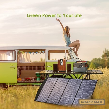 CRAFTMAX-mobiles-faltbares-Solar-Panel-200W-Ladegeraet-fuer-Solargeneratoren-Powerstation-Laptop-Handy-3