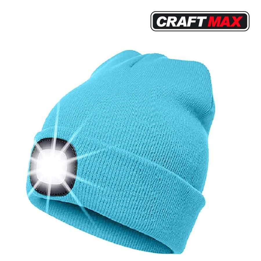 CRAFTMAX-beanie-bap-Warme-Wintermuetze-4fach-LED-Strahler-hellblau-1