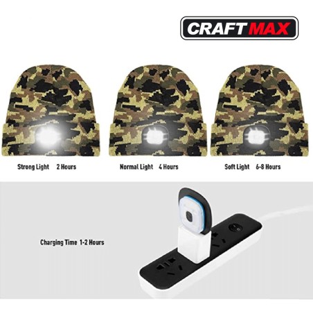 CRAFTMAX-beanie-bap-Warme-Wintermuetze-4fach-LED-Strahler-tarnmuster-1
