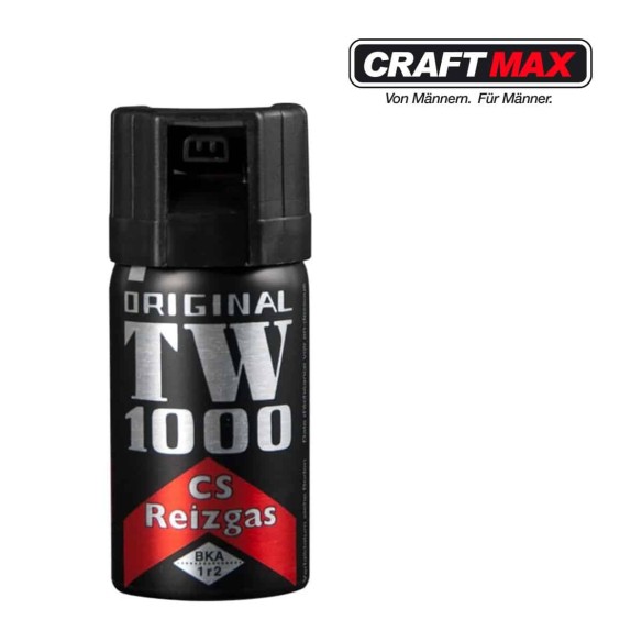 CRAFTMAX-TW1000-Man-CS-Abwehr-Gas-40-ml-Spray