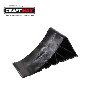 CRAFTMAX-Anhaenger-Bremsklotz-Unterlegkeil-schwarz