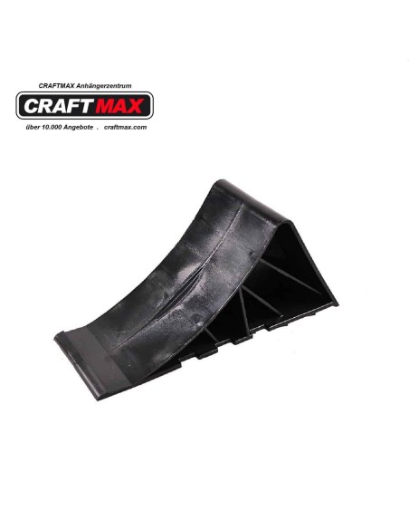 CRAFTMAX-Anhaenger-Bremsklotz-Unterlegkeil-schwarz