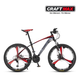 CRAFTMAX-slice-27.5Zoll-Mountainbike-3-Messer-Felgen-schwarz-rot-weiss
