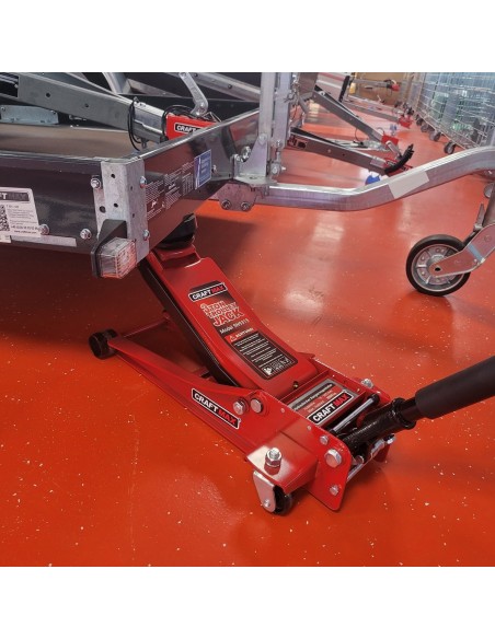 CRAFTMAX-redjack-3000kg-hydraulischer-Profi-Rangierwagenheber-3-Tonnen-Doppelkolben-1