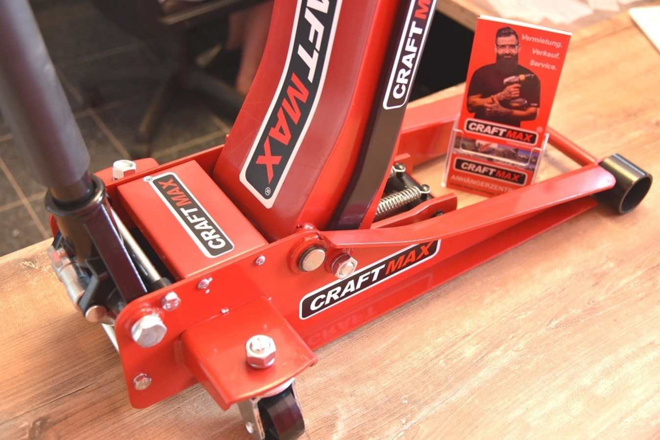 CRAFTMAX-Rangierwagenheber-Doppelkolben-3-Tonnen-rot-6