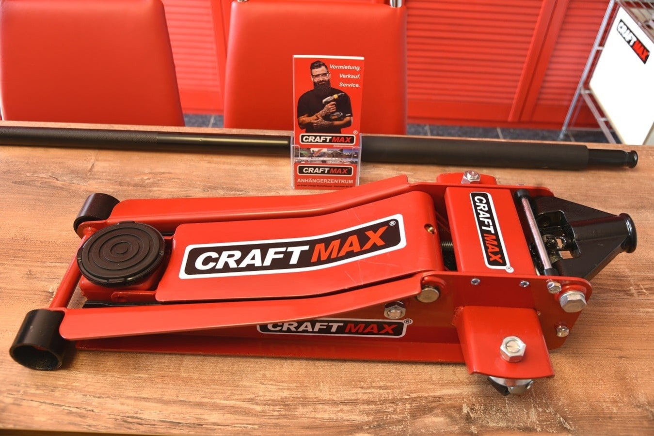 CRAFTMAX-Rangierwagenheber-Doppelkolben-3-Tonnen-rot-10