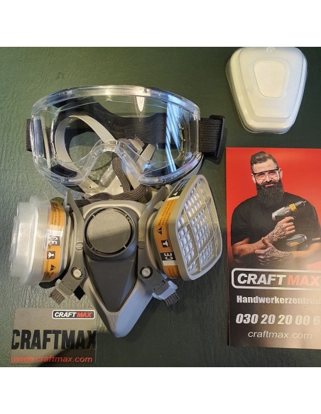 CRAFTMAX-Atemschutzmaske-Filter-Schutzbrille