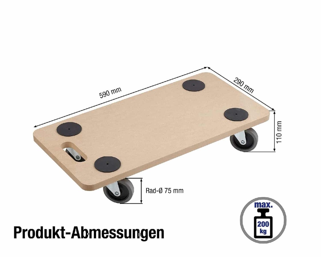 CRAFTMAX-Umzug-Transportroller