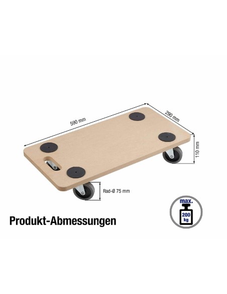 CRAFTMAX-Umzug-Transportroller