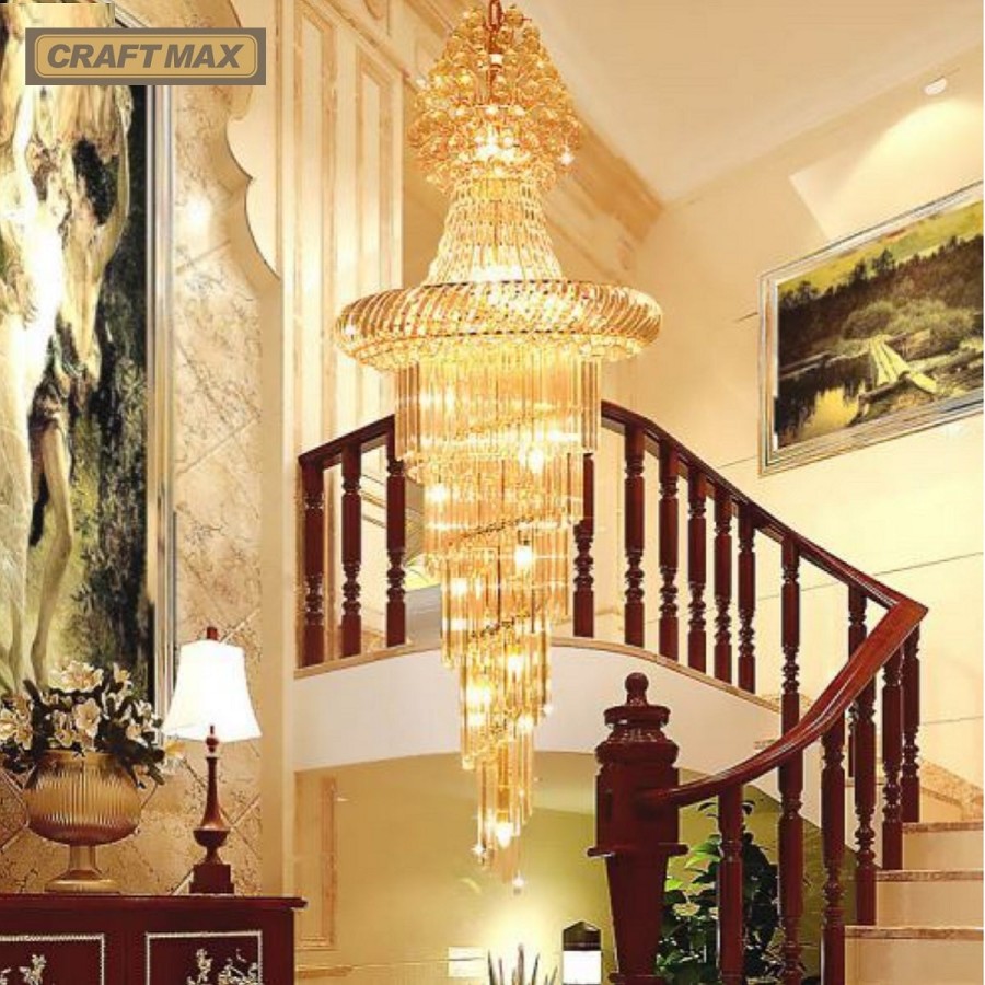 DubaiLuxe-Gold-Kristall-Luester-25-flammig-220cm-80cm