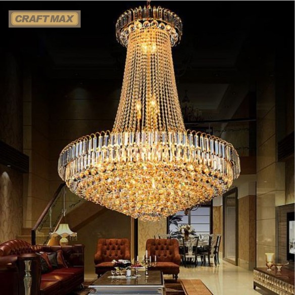 SharjahLuxe-Gold-Kristall-Kronleuchter-16-flammig-90cm-80cm