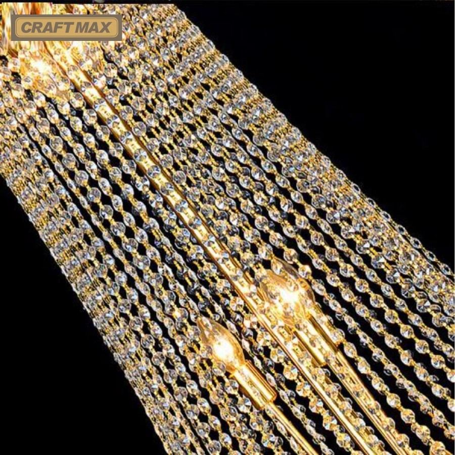 SharjahLuxe-Gold-Kristall-Deckenleuchte-16-flammig-90cm-80cm