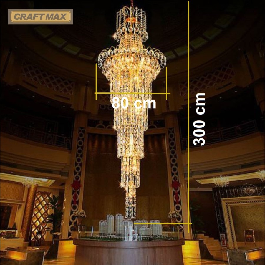 DohaLuxe-Gold-Kristall-Luxusleuchter-28-flammig-300cm-80cm