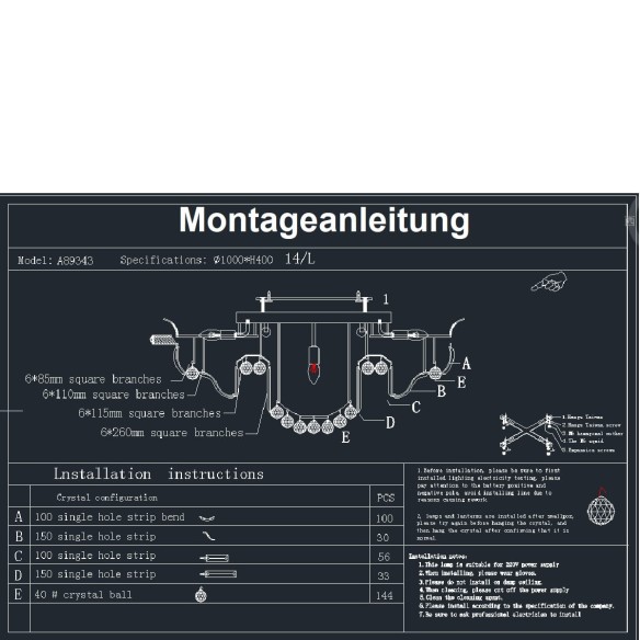 SUXULLUXUS-FujairahLuxe-Montageanleitung-A89343_14-flammig-40x100cm