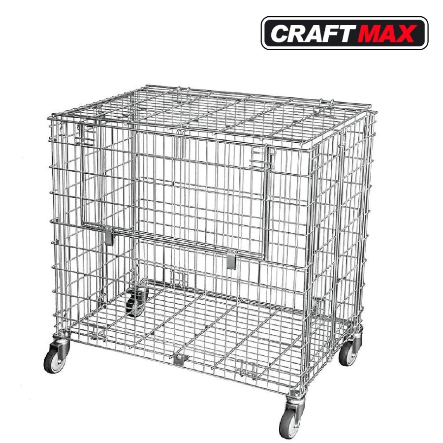 CRAFTMAX-Profibox-I-Gitterbox-auf-Rollen