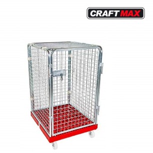 CRAFTMAX-Profibox-II-Gitterbox-auf-Rollen