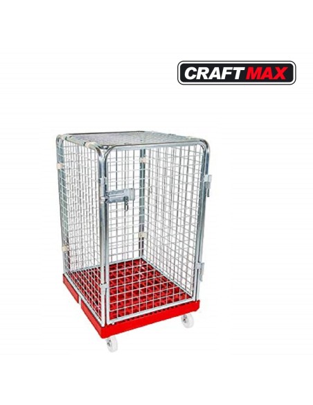 CRAFTMAX-Profibox-II-Gitterbox-auf-Rollen
