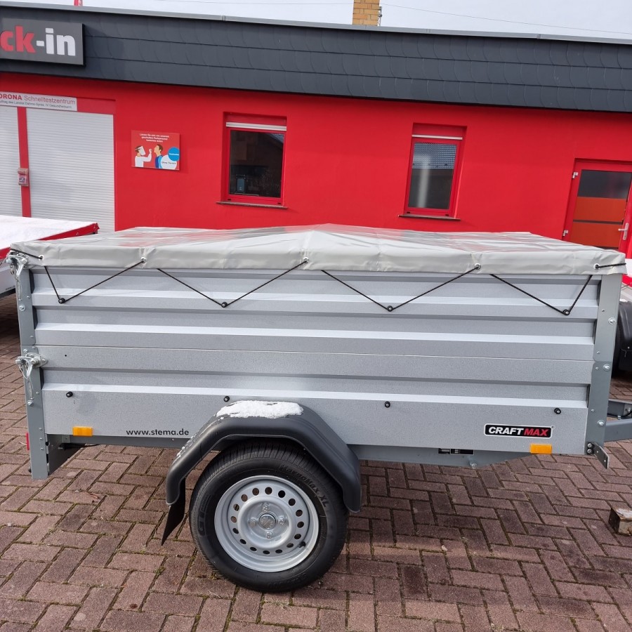 STEMA-PKW-Anhaenger-FT-Serie-750kg-Kippdeichsel-Bordwandaufsatz-Plane-5