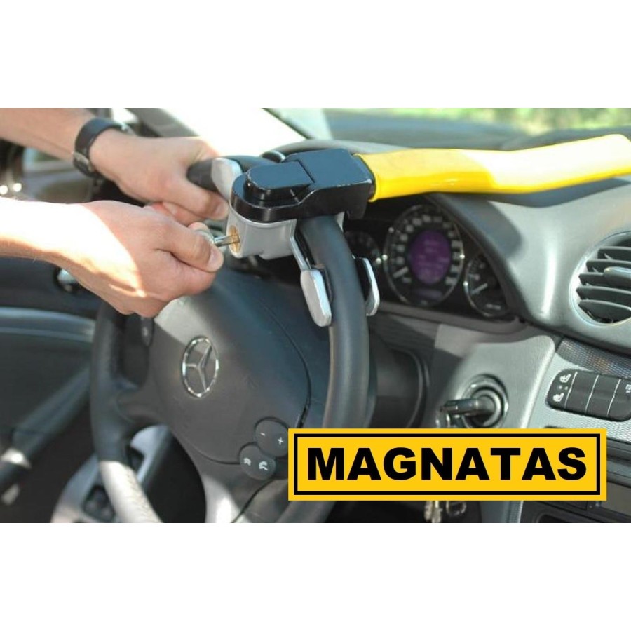 MAGNATAS-STEERINGBLOCK-yellow-Lenkradkralle-mechanische-Diebstahlsicherung-2