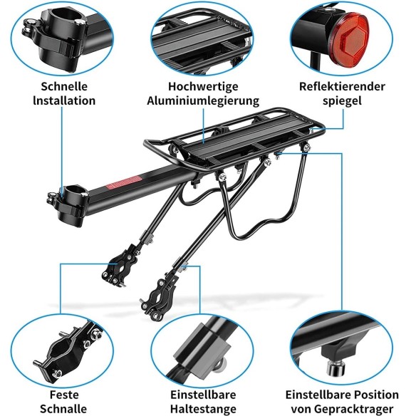 CRAFTMAX-Gepaecktraeger-fuer-Mountainbike-Fatbike-24-28-Zoll