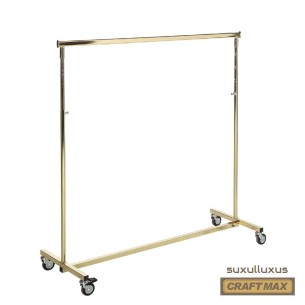CRAFTMAX-luxus-mobiler-Kleiderstaender-Messing-vergoldet-140m-1