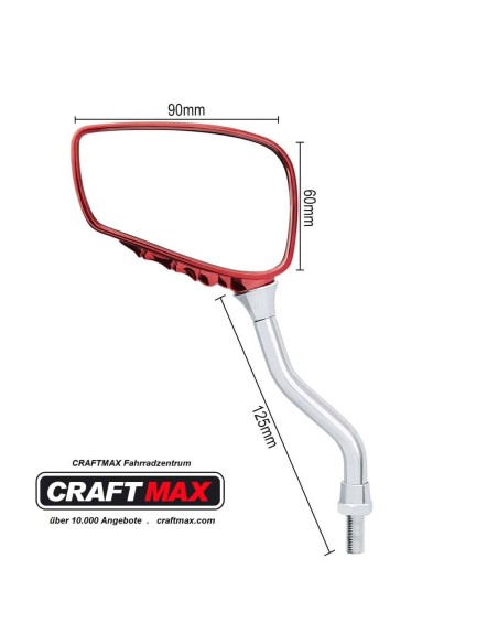 CRAFTMAX-hellraiser-Lenkerspiegel-fuer-Fahrraeder-Mountenbike-rot-2