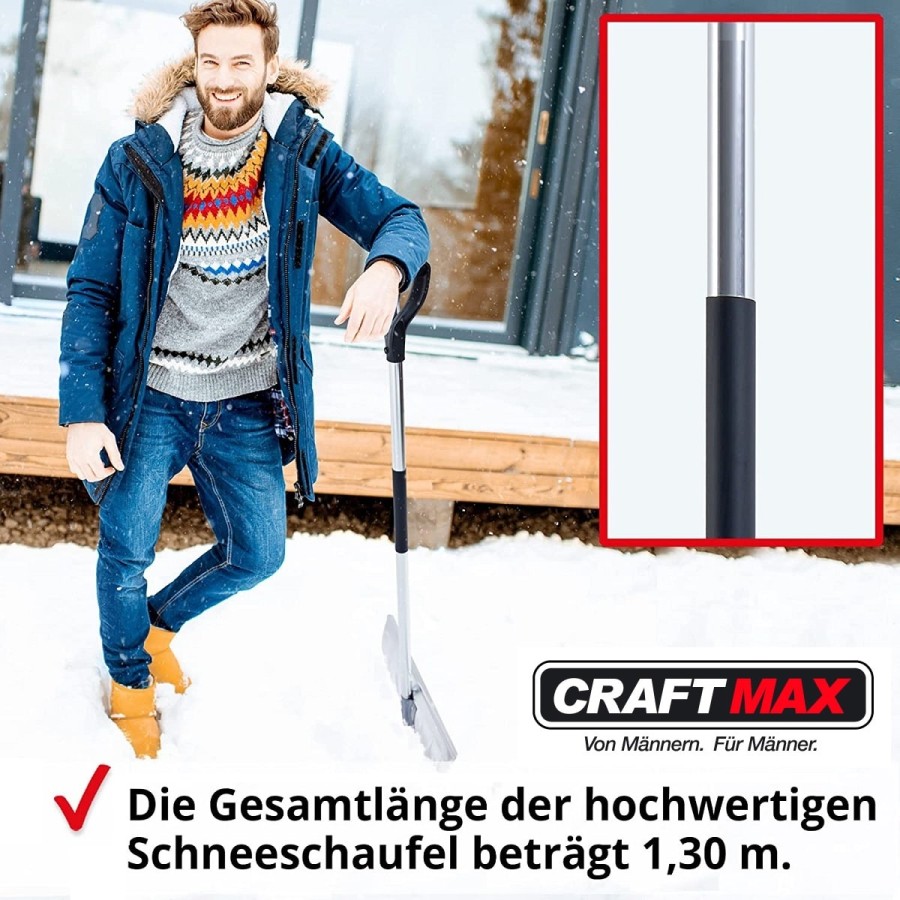 CRAFTMAX-ALU-Profi-Schneeschieber-Schneeschaufel-leichte-Stiel-8