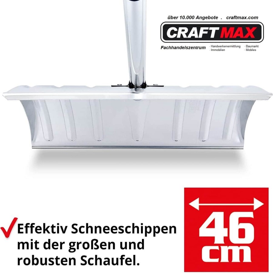 CRAFTMAX-ALU-Profi-Schneeschieber-Schneeschaufel-leichte-Stiel-5