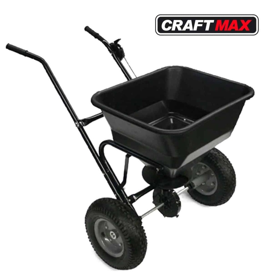 CRAFTMAX-Profi-Streuwagen-Streusalz-Duenger-Saatgut-Tierfutter-15Liter-bis-30kg-6
