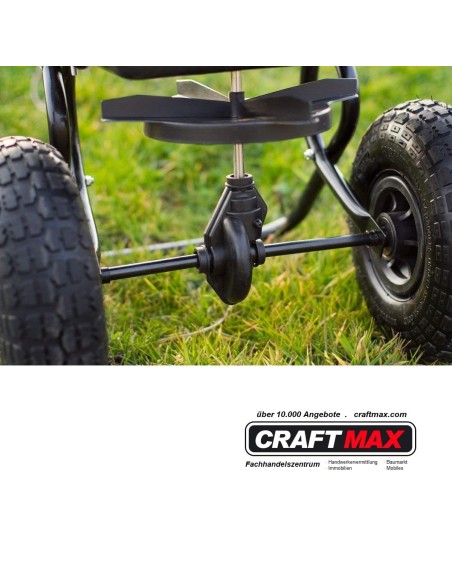 CRAFTMAX-Profi-Streuwagen-Streusalz-Duenger-Saatgut-Tierfutter-15Liter-bis-30kg-8