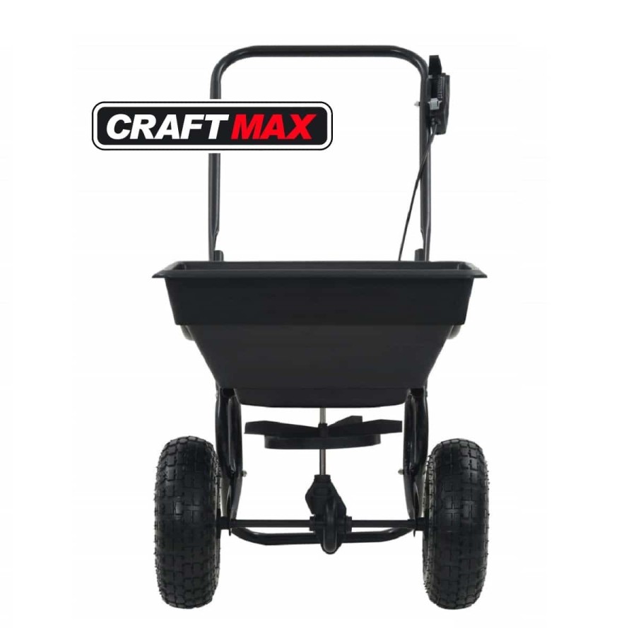 CRAFTMAX-Profi-Streuwagen-Streusalz-Duenger-Saatgut-Tierfutter-15Liter-bis-30kg-1