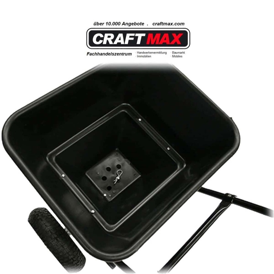 CRAFTMAX-Profi-Streuwagen-Streusalz-Duenger-Saatgut-Tierfutter-15Liter-bis-30kg-5