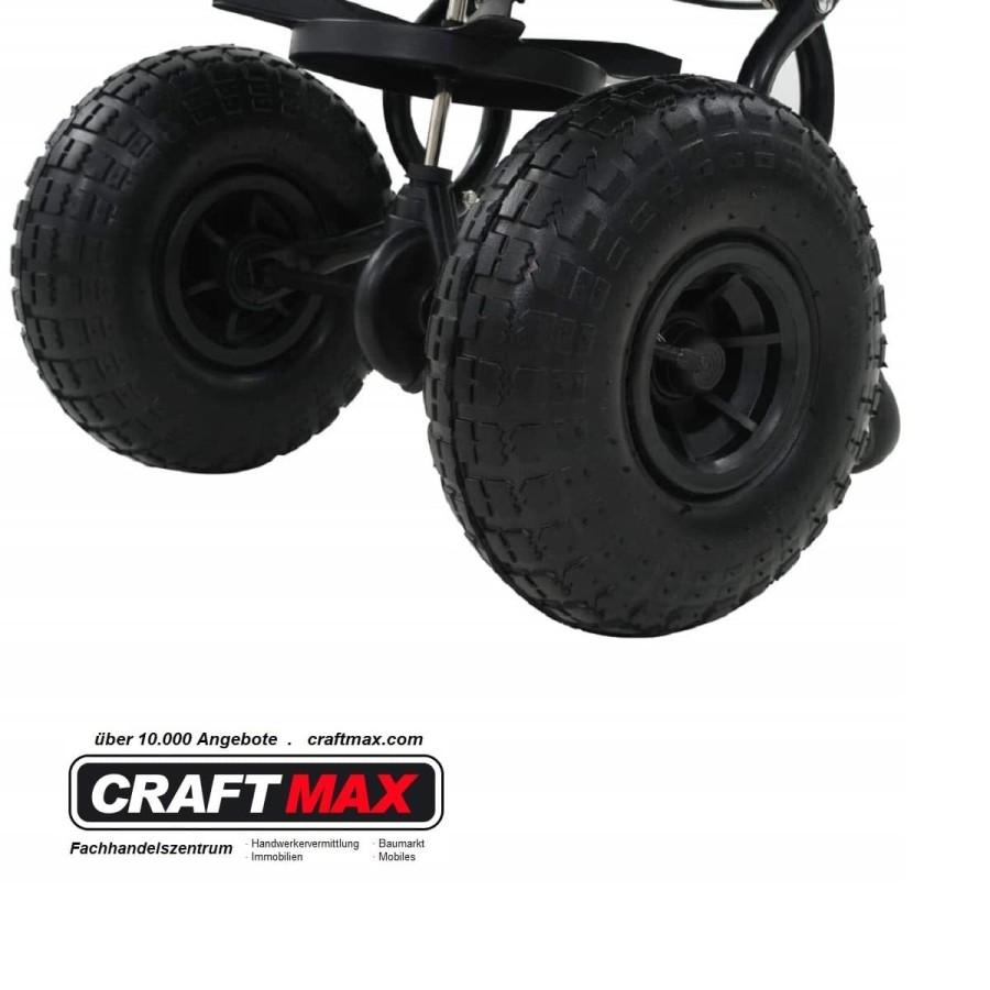 CRAFTMAX-Profi-Streuwagen-Streusalz-Duenger-Saatgut-Tierfutter-15Liter-bis-30kg-4