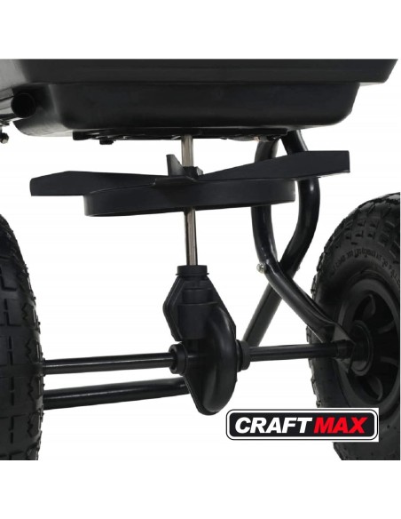 CRAFTMAX-Profi-Streuwagen-Streusalz-Duenger-Saatgut-Tierfutter-15Liter-bis-30kg-12