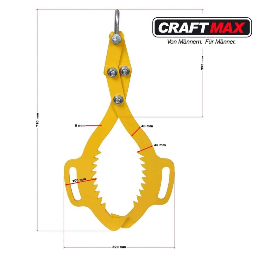 CRAFTMAX-woodpacker-Baumstammgreifer