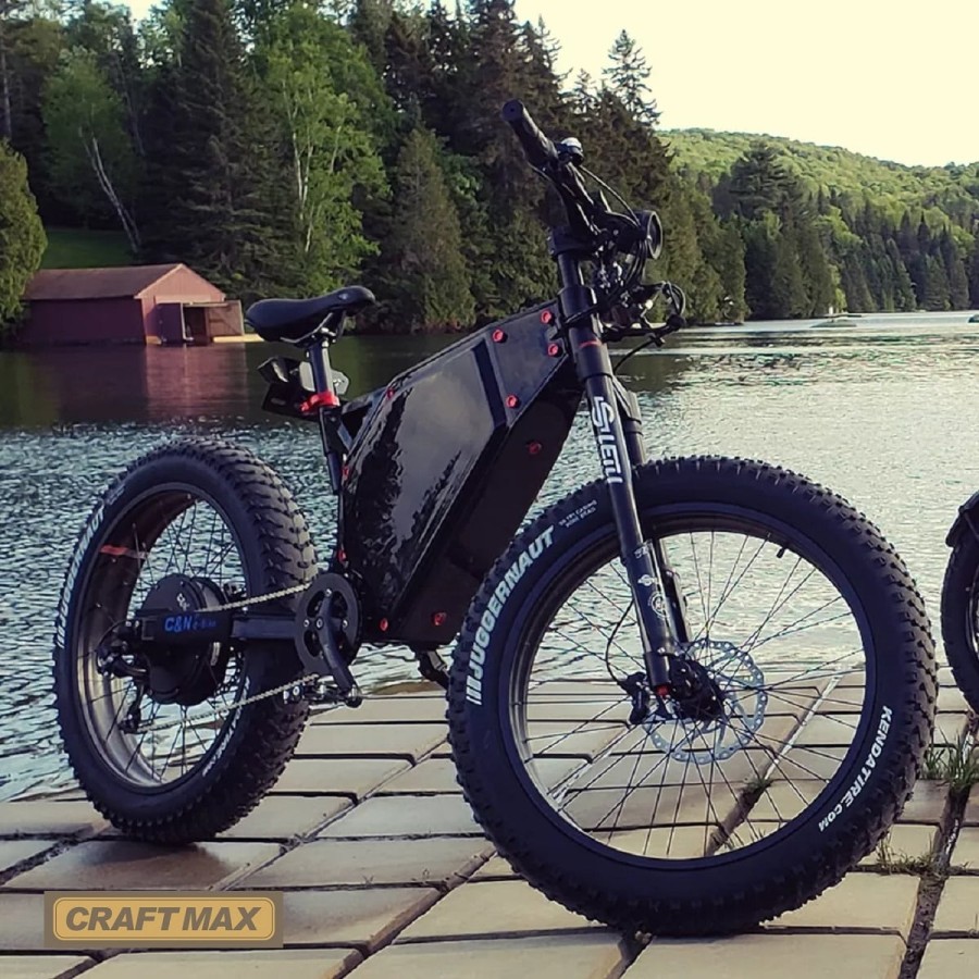 CRAFTMAX-Stealth-bomber-B52-e-bike-8000Watt-fat-tires-black