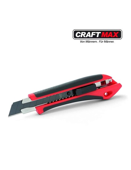 CRAFTMAX-Cuttermesser-mit-Stahlfuehrung-Gummigriff-1