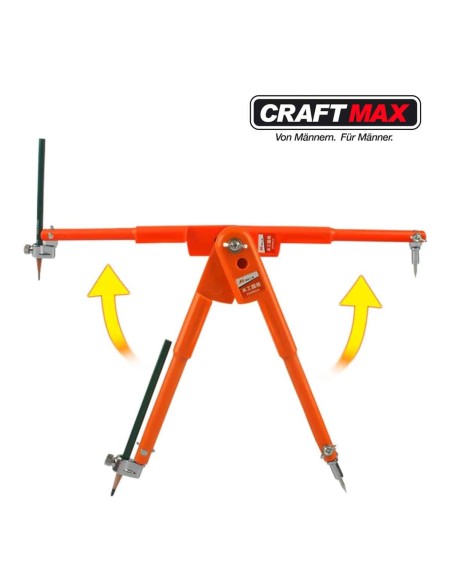 CRAFTMAX-40cm-grosser-Zirkel-fuer-Handwerker-Maler-Kuenstler-7