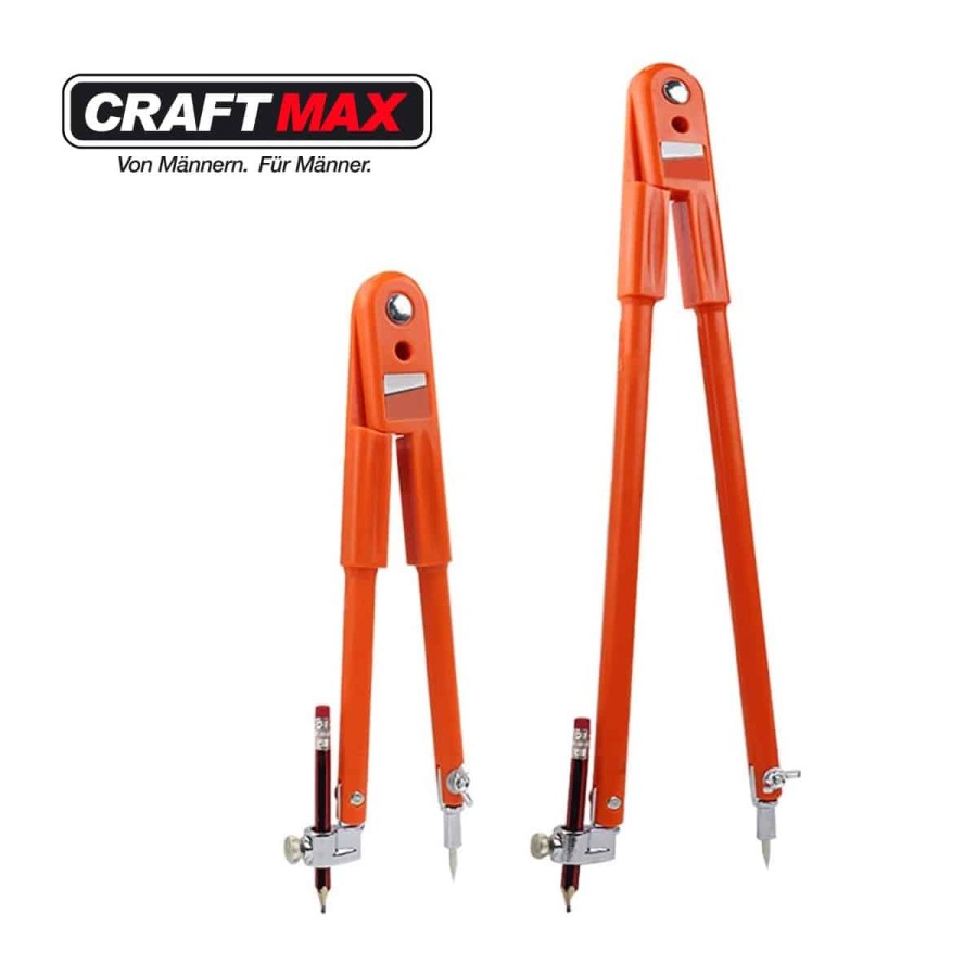 CRAFTMAX-40cm-grosser-Zirkel-fuer-Handwerker-Maler-Kuenstler-8