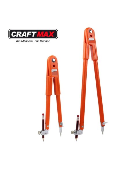 CRAFTMAX-40cm-grosser-Zirkel-fuer-Handwerker-Maler-Kuenstler-8