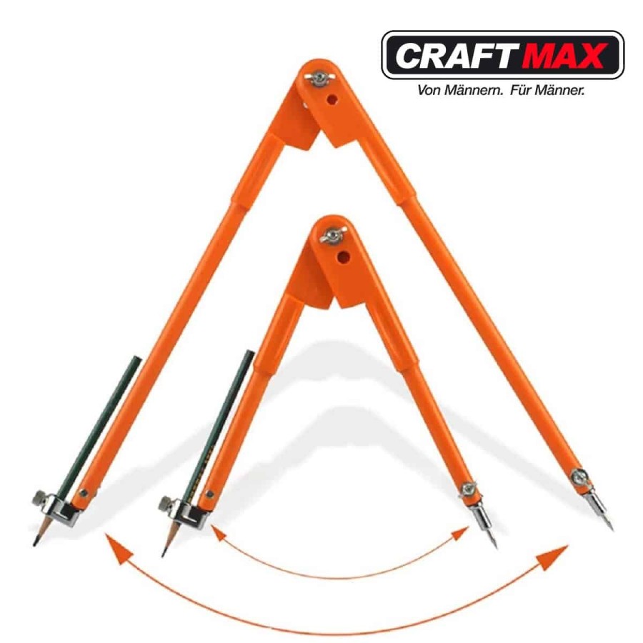CRAFTMAX-40cm-grosser-Zirkel-fuer-Handwerker-Maler-Kuenstler-1