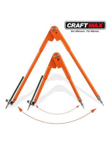 CRAFTMAX-40cm-grosser-Zirkel-fuer-Handwerker-Maler-Kuenstler-1