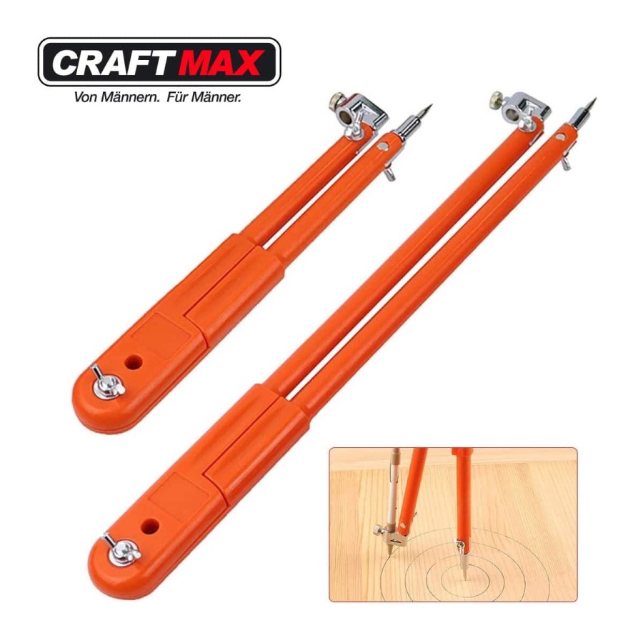CRAFTMAX-40cm-grosser-Zirkel-fuer-Handwerker-Maler-Kuenstler-4