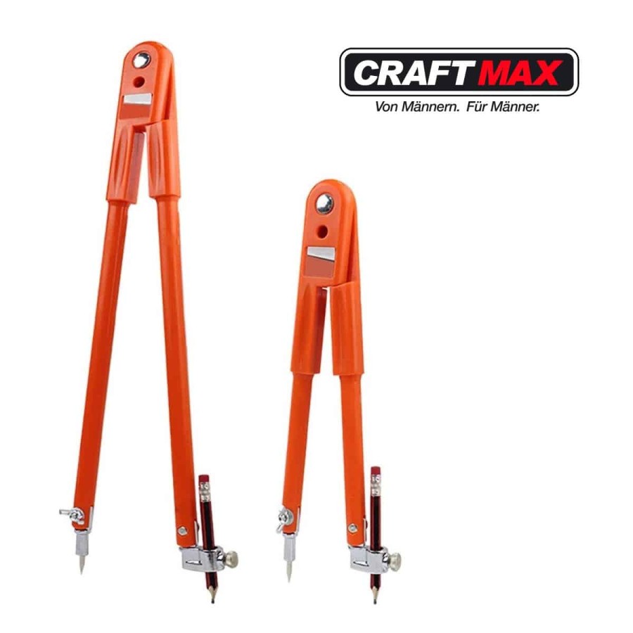 CRAFTMAX-40cm-grosser-Zirkel-fuer-Handwerker-Maler-Kuenstler-6