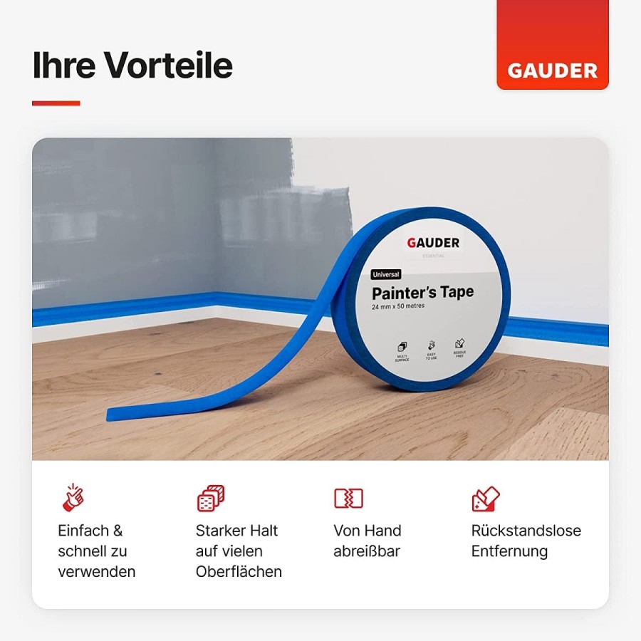 GAUDER-blaues-Malerkreppband-Abklebeband-fuer-Maler